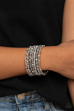 Load image into Gallery viewer, ICE Knowing You - Silver-Jewelry-Just Because Jewels, Paparazzi Accessories-Just Because Jewels