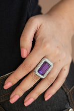 Load image into Gallery viewer, A Grand STATEMENT-MAKER - Purple-Jewelry-Just Because Jewels, Paparazzi Accessories-Just Because Jewels