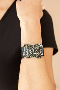 Twinkle Twinkle Little ROCK STAR - Black-Jewelry-Just Because Jewels, Paparazzi Accessories-Just Because Jewels