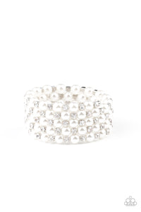 Rich Royal - White-Jewelry-Just Because Jewels, Paparazzi Accessories-Just Because Jewels