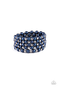 Rich Royal - Blue-Jewelry-Just Because Jewels, Paparazzi Accessories-Just Because Jewels