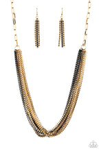 Load image into Gallery viewer, Beat Box Queen - Gold-Jewelry-Just Because Jewels, Paparazzi Accessories-Just Because Jewels