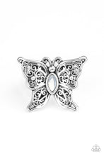 Load image into Gallery viewer, Flutter Flavor - White-Jewelry-Just Because Jewels, Paparazzi Accessories-Just Because Jewels