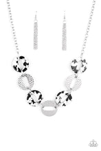 Load image into Gallery viewer, Retro Retrograde - White-Jewelry-Just Because Jewels, Paparazzi Accessories-Just Because Jewels