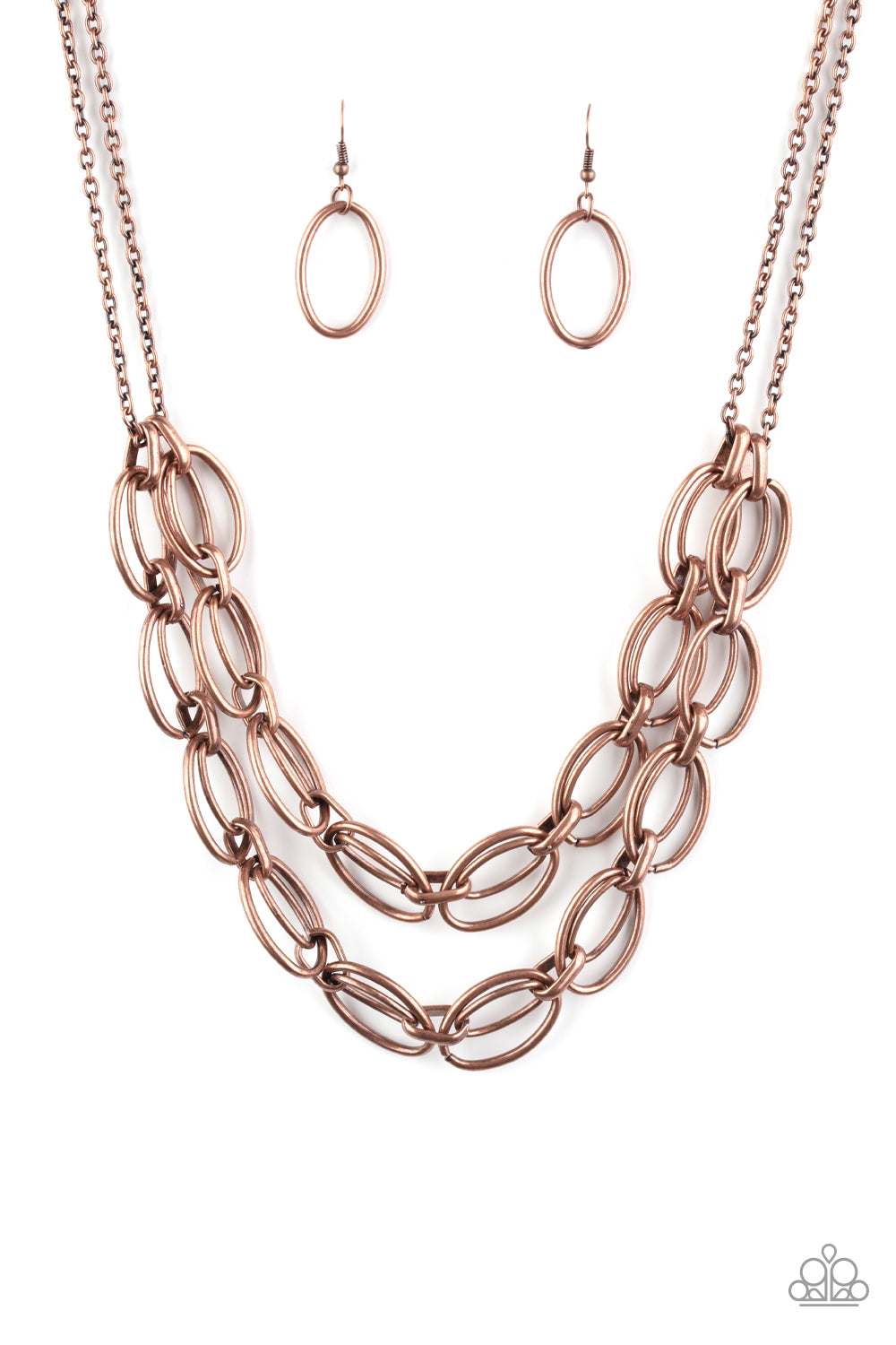 Status Quo - Copper-Jewelry-Just Because Jewels, Paparazzi Accessories-Just Because Jewels