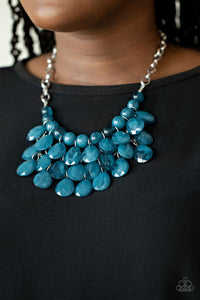 Sorry To Burst Your Bubble - Blue-Jewelry-Just Because Jewels, Paparazzi Accessories-Just Because Jewels