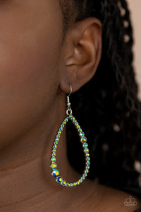 Diva Dimension - Green-Jewelry-Just Because Jewels, Paparazzi Accessories-Just Because Jewels