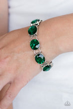 Load image into Gallery viewer, Mind Your Manners - Green-Jewelry-Just Because Jewels, Paparazzi Accessories-Just Because Jewels