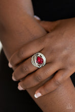 Load image into Gallery viewer, Stepping Up The Glam - Red-Jewelry-Just Because Jewels, Paparazzi Accessories-Just Because Jewels