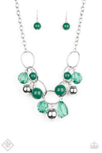 Load image into Gallery viewer, Cosmic Getaway - Green-Jewelry-Just Because Jewels, Paparazzi Accessories-Just Because Jewels