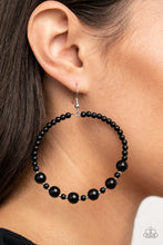 Load image into Gallery viewer, Boss Posh - Black-Jewelry-Just Because Jewels, Paparazzi Accessories-Just Because Jewels