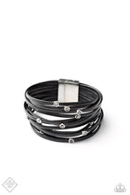 Load image into Gallery viewer, Fearlessly Layered - Black-Jewelry-Just Because Jewels, Paparazzi Accessories-Just Because Jewels