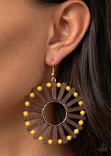 Load image into Gallery viewer, Solar Flare - Yellow-Jewelry-Just Because Jewels, Paparazzi Accessories-Just Because Jewels