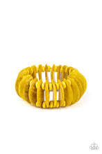 Load image into Gallery viewer, Tropical Tiki Bar - Yellow-Jewelry-Just Because Jewels, Paparazzi Accessories-Just Because Jewels