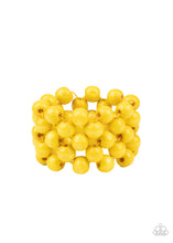 Load image into Gallery viewer, Tiki Tropicana - Yellow-Jewelry-Just Because Jewels, Paparazzi Accessories-Just Because Jewels