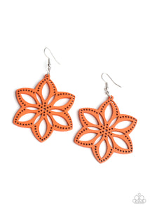 Bahama Blossoms - Orange-Jewelry-Just Because Jewels, Paparazzi Accessories-Just Because Jewels