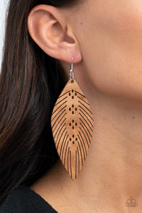 Wherever The Wind Takes Me - Brown-Jewelry-Just Because Jewels, Paparazzi Accessories-Just Because Jewels