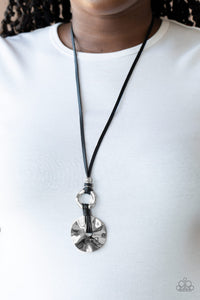 Nautical Nomad - Black-Jewelry-Just Because Jewels, Paparazzi Accessories-Just Because Jewels