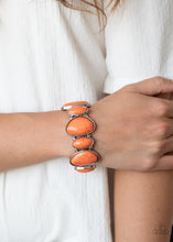 Load image into Gallery viewer, Feel At HOMESTEAD - Orange-Jewelry-Just Because Jewels, Paparazzi Accessories-Just Because Jewels