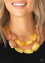 Load image into Gallery viewer, Gives Me Chills - Yellow-Jewelry-Just Because Jewels, Paparazzi Accessories-Just Because Jewels