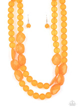 Load image into Gallery viewer, Arctic Art - Orange-Jewelry-Just Because Jewels, Paparazzi Accessories-Just Because Jewels