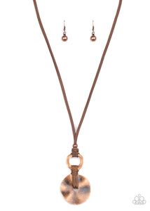 Nautical Nomad - Copper-Jewelry-Just Because Jewels, Paparazzi Accessories-Just Because Jewels