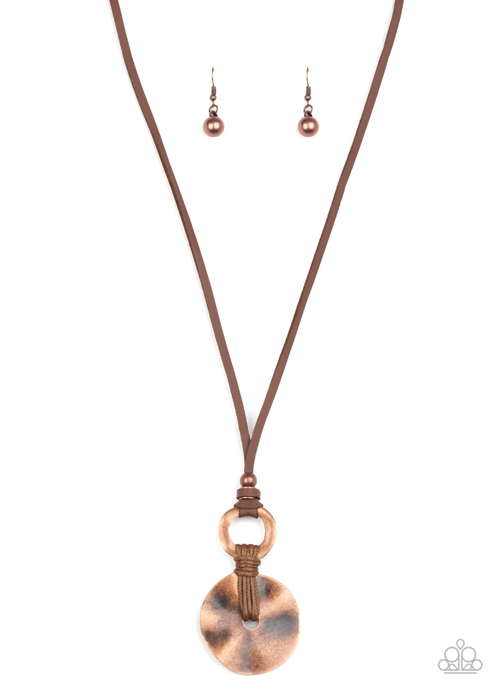 Nautical Nomad - Copper-Jewelry-Just Because Jewels, Paparazzi Accessories-Just Because Jewels