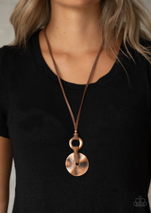 Nautical Nomad - Copper-Jewelry-Just Because Jewels, Paparazzi Accessories-Just Because Jewels