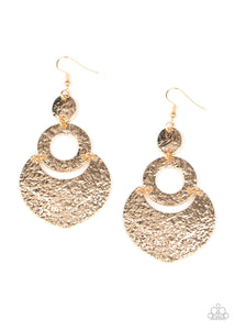 Shimmer Suite - Gold-Jewelry-Just Because Jewels, Paparazzi Accessories-Just Because Jewels