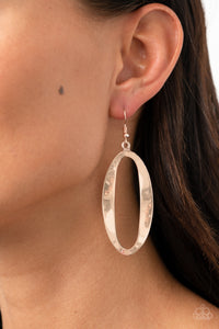 OVAL My Head - Rose Gold-Jewelry-Just Because Jewels, Paparazzi Accessories-Just Because Jewels