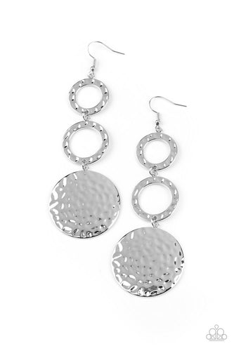 Blooming Baubles - Silver-Jewelry-Just Because Jewels, Paparazzi Accessories-Just Because Jewels