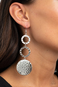 Blooming Baubles - Silver-Jewelry-Just Because Jewels, Paparazzi Accessories-Just Because Jewels