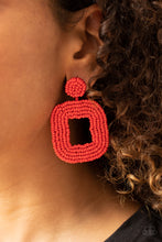 Load image into Gallery viewer, Beaded Bella - Red-Jewelry-Just Because Jewels, Paparazzi Accessories-Just Because Jewels