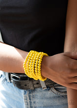 Load image into Gallery viewer, Diving in Maldives - Yellow-Jewelry-Just Because Jewels, Paparazzi Accessories-Just Because Jewels