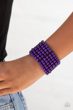 Load image into Gallery viewer, Tanning in Tanzania - Purple-Jewelry-Just Because Jewels, Paparazzi Accessories-Just Because Jewels