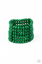 Load image into Gallery viewer, Tanning in Tanzania - Green-Jewelry-Just Because Jewels, Paparazzi Accessories-Just Because Jewels