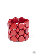 Load image into Gallery viewer, Cruising Coronado - Red-Jewelry-Just Because Jewels, Paparazzi Accessories-Just Because Jewels