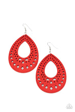 Load image into Gallery viewer, Belize Beauty - Red-Jewelry-Just Because Jewels, Paparazzi Accessories-Just Because Jewels