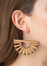 Load image into Gallery viewer, Wooden Wonderland - Green-Jewelry-Just Because Jewels, Paparazzi Accessories-Just Because Jewels