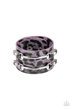 Load image into Gallery viewer, Safari Scene - Purple-Jewelry-Just Because Jewels, Paparazzi Accessories-Just Because Jewels