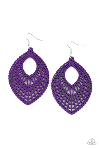 One Beach At A Time - Purple-Jewelry-Just Because Jewels, Paparazzi Accessories-Just Because Jewels