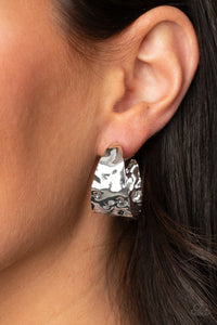 Put Your Best Face Forward - Silver-Jewelry-Just Because Jewels, Paparazzi Accessories-Just Because Jewels