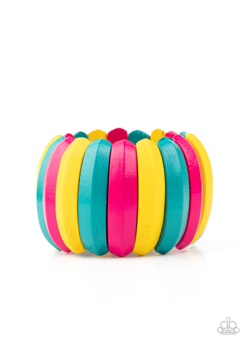 Colorfully Congo - Multi-Jewelry-Paparazzi Accessories-Just Because Jewels