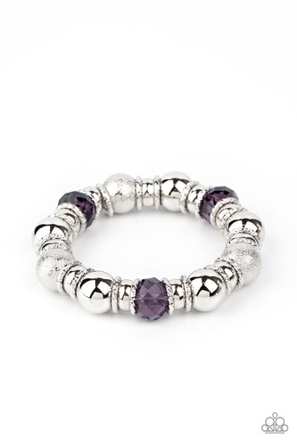 Take Your Best Shot - Purple-Jewelry-Just Because Jewels, Paparazzi Accessories-Just Because Jewels