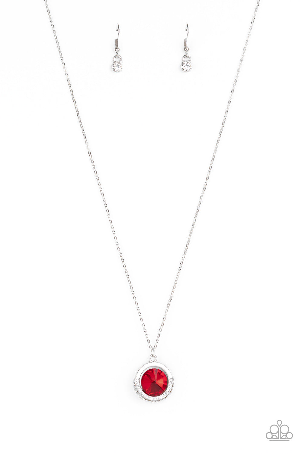 Trademark Twinkle - Red-Jewelry-Just Because Jewels, Paparazzi Accessories-Just Because Jewels