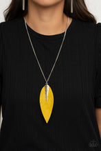 Load image into Gallery viewer, Quill Quest - Yellow-Jewelry-Just Because Jewels, Paparazzi Accessories-Just Because Jewels