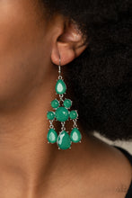 Load image into Gallery viewer, Afterglow Glamour - Green-Jewelry-Just Because Jewels, Paparazzi Accessories-Just Because Jewels