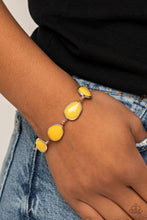 Load image into Gallery viewer, REIGNy Days - Yellow-Jewelry-Just Because Jewels, Paparazzi Accessories-Just Because Jewels