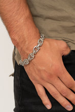 Load image into Gallery viewer, Advisory Warning - Silver-Jewelry-Just Because Jewels, Paparazzi Accessories-Just Because Jewels