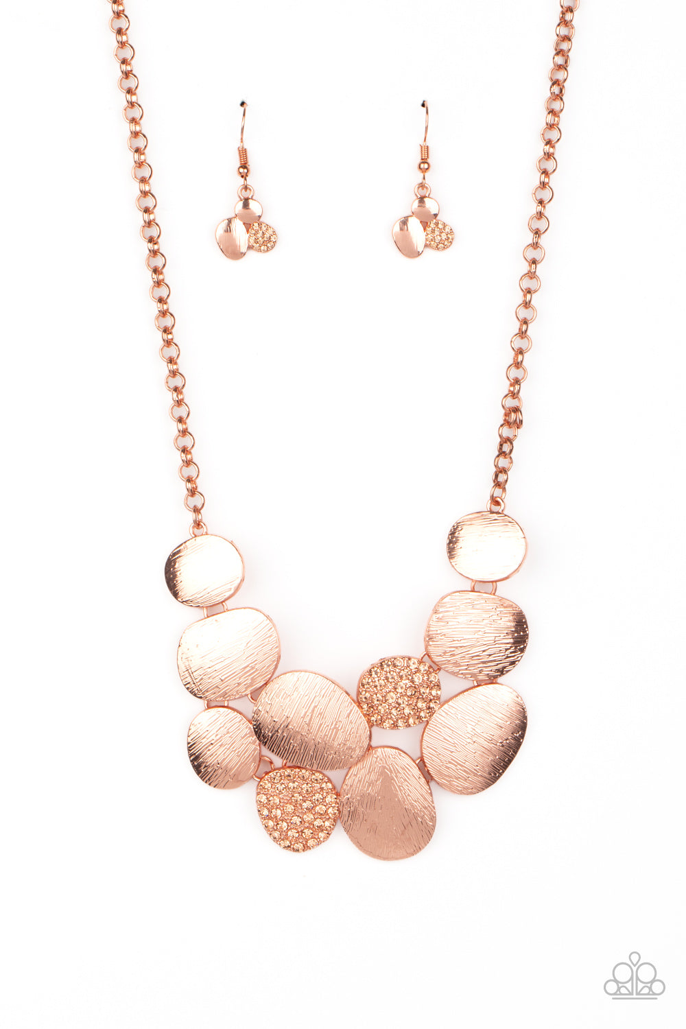 A Hard LUXE Story - Copper-Jewelry-Just Because Jewels, Paparazzi Accessories-Just Because Jewels